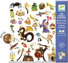[DJE_DJ09277] Stickers  Médiéval fantastique