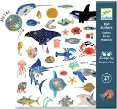 [DJE_DJ09278] Stickers  Océan