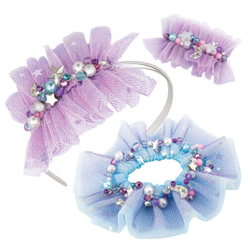 [JPM_11022] Nebulous stars, accessoires pour cheveux en tulle