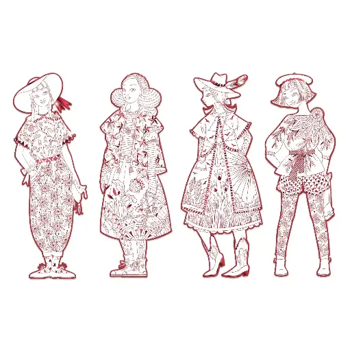 [DJE_DJ09544] Les Demoiselles Fiodor & ses amies