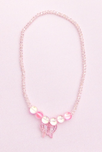 [GRP_90420] Collier boutique Holo pink Crystal