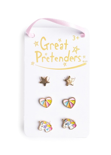 [GRP_90608] Boucles d'oreilles Boutique Cheerful studded