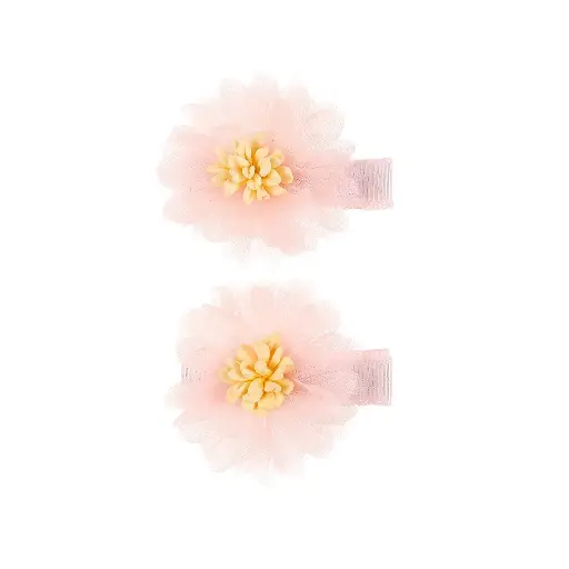 [SOU_106716] Pinces à cheveux elyssa rose