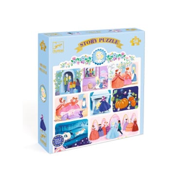 [DJE_ DJ07053] PUZZLES - STRORY PUZZLES Cendrillon - 54 pcs