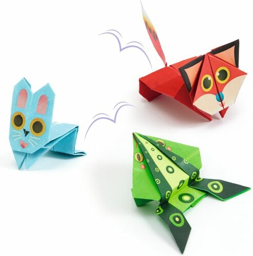 [DJE_ DJ08702] LES PETITS CADEAUX DES GRANDS - ORIGAMI Animaux sauteurs