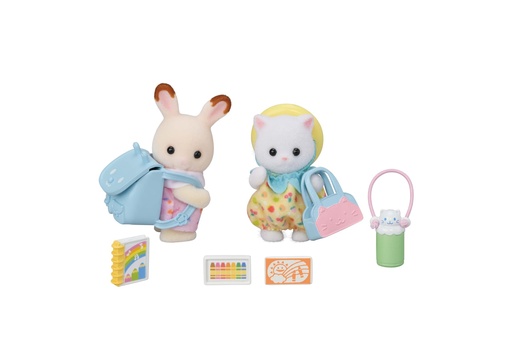 [EPO_L5747] Sylvanian Families, Le duo de bébés en promenade
