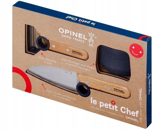 [DIV_03965] Coffret Opinel enfant "Petit Chef " bleu