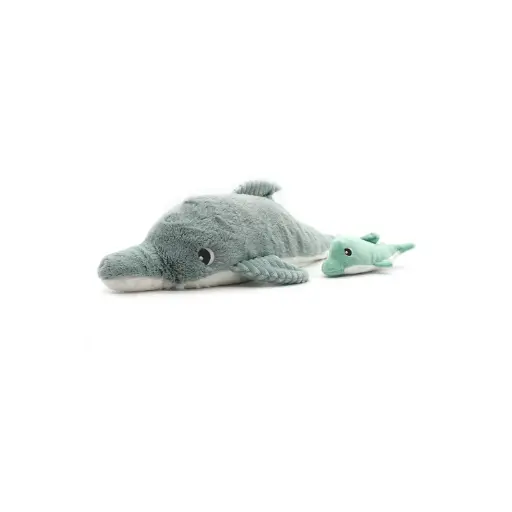 [QUU_74900] Tofou le dauphin maman et bébé menthe