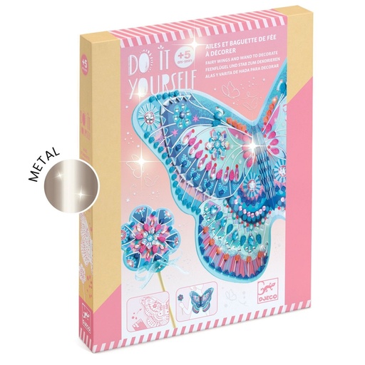 [DJE_DJ07939] Ailes et baguette DIY comme une fée