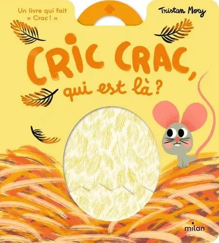 [PIK_8054] livre cartonné Cric Crac qui est là 
