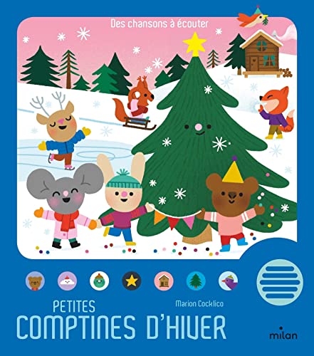 [PIK_28800] Livre petites comptines d'hiver