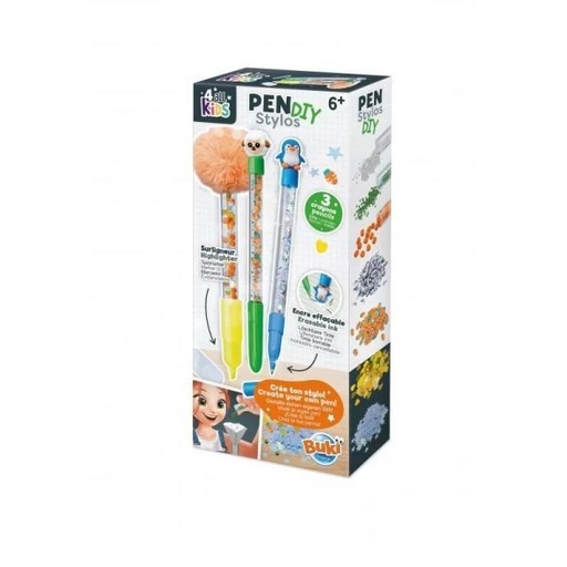 [JPM_BUFK009] Buki stylo DIY recharge animaux