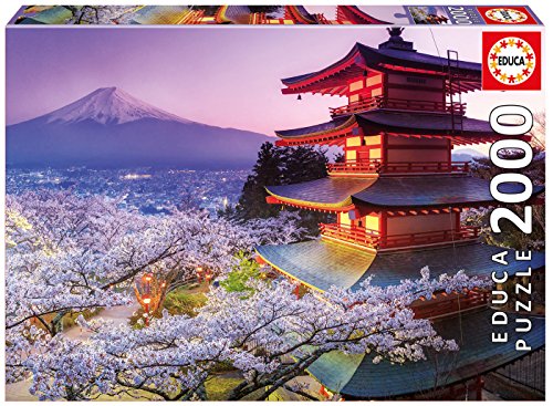 [JPM_ED16775] Educa, puzzle 2000 p. Mont Fuji Japon