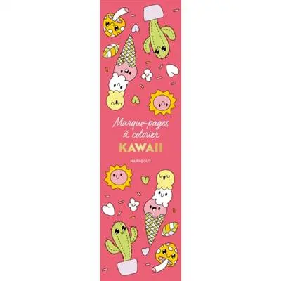 [DIL_9782501190978] marque-pages à colorier Kawaii